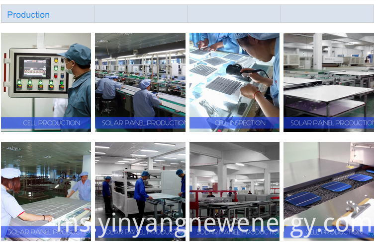 Panel 110W Monocrystalline murah dengan Persijilan CE CQC TUV